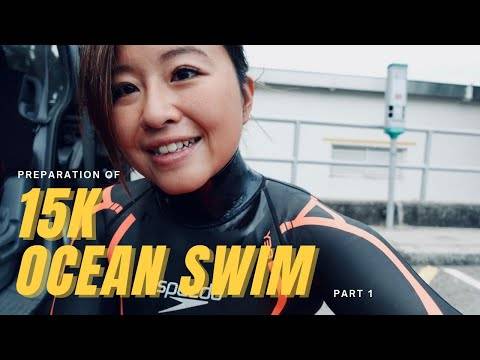 Swimming in Hong Kong│Swimathon Ocean Swim│15km Cold Half│香港海賽│Swimming Vlog│(ENG SUB)