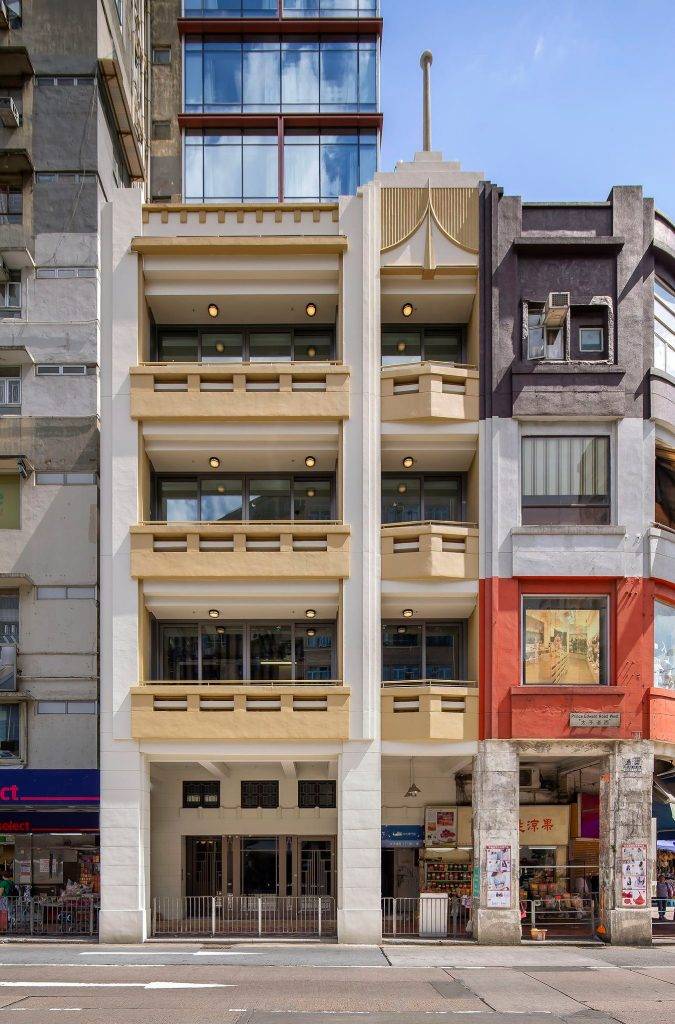 香港保育酒店 酒店前半部沿用了舊有建築作餐廳及接待處用途香港保育酒店2.太子Hotel 1936